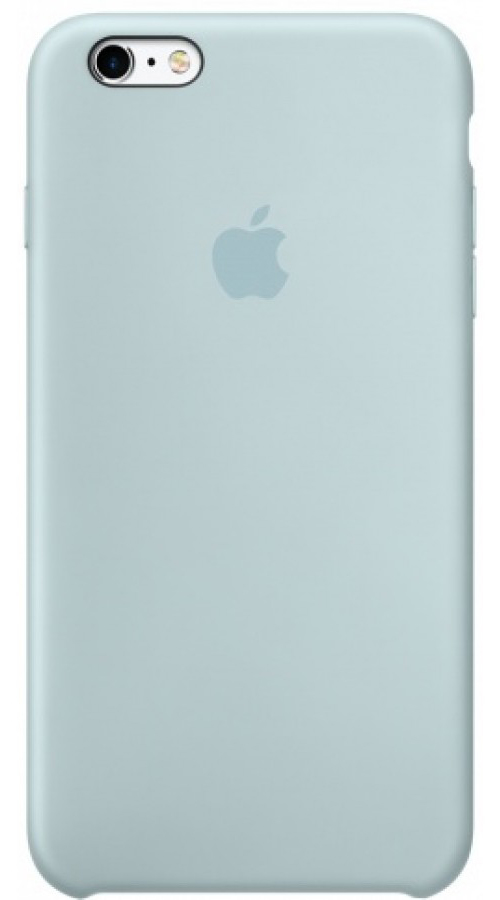 Чехол Silicone Case для iPhone 6/6s бирюзовый в Тюмени